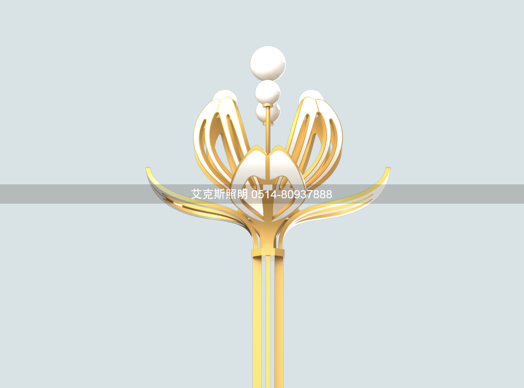 牡丹路燈設(shè)計(jì)